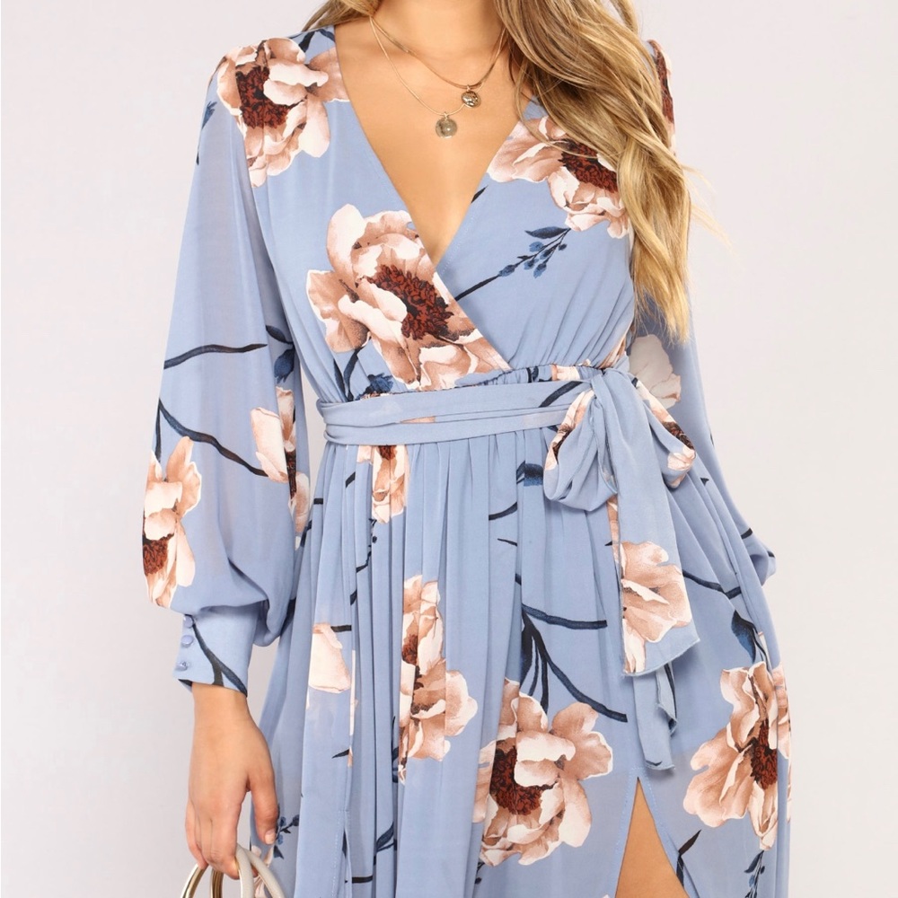 Fashion Nova Plus Maxi Dress